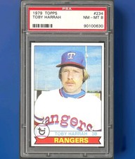 1979 Topps - Toby Harrah #234 PSA 8