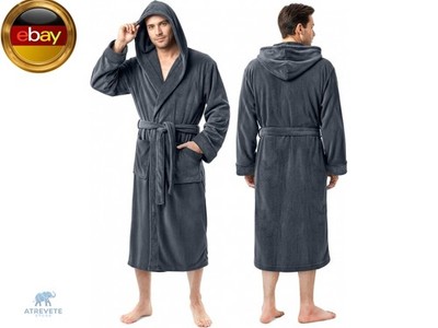 NY Threads Herren Ny Threads Bademantel mit Kapuze Bademantel mit Kapuze aus