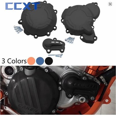 KTM GAS GAS HUSQVARNA EXC TC EC 250 300 Engine Covers Protectors TPI 19-23