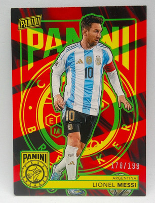 2026 Panini The National Case Breaker Soccer - 178/199 Argentina - LIONEL MESSI