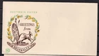 1950'Vintage WCS Souvenir Cover Greetings From Australia Kangaroo Unadd [01-306]