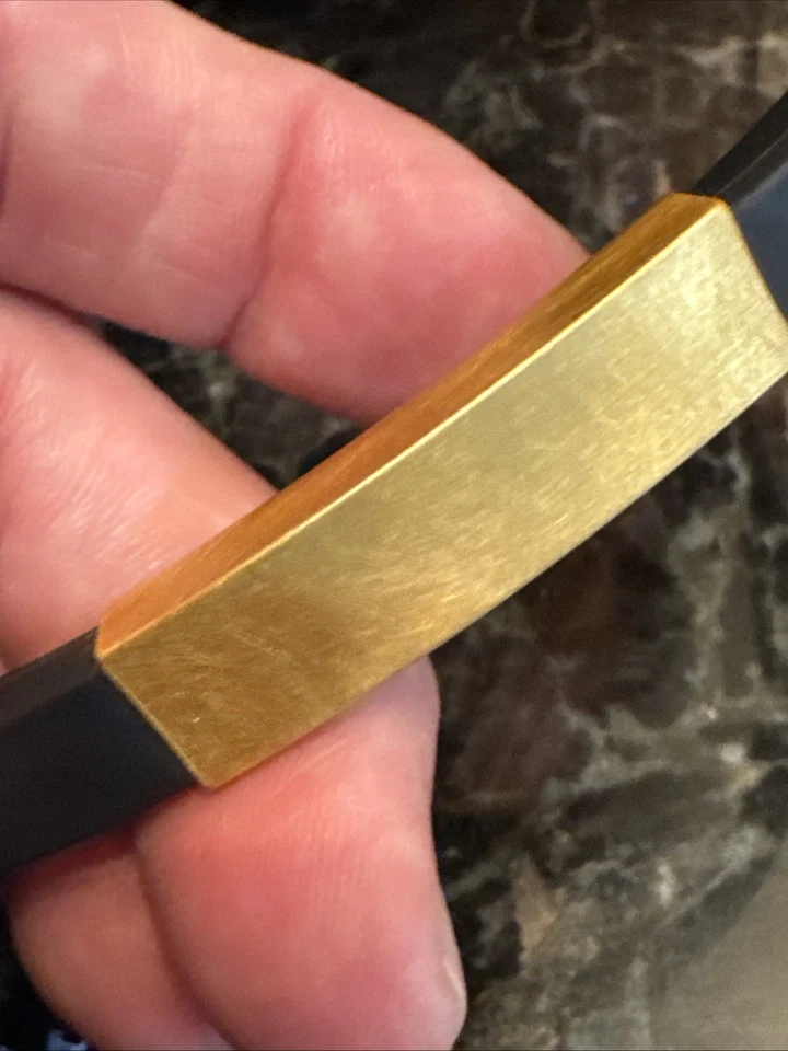 Colar de cinto de borracha designer 20" prata esterlina ouro lavado 925 elementos assinados - Imagem 4 de 4