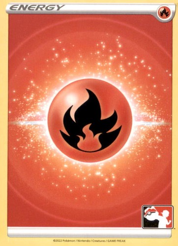 FIRE ENERGY 153/159 ULTRA RARE CROWN ZENITH POKEMON NEAR MINT
