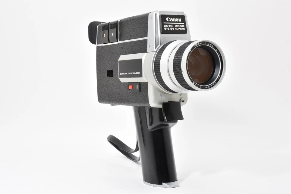 Probada 🌟 Casi Como Nueva 🌟 Cámara de Película Canon con Zoom Automático 518 SV Super8 8 mm JPN Foto 4 de 4