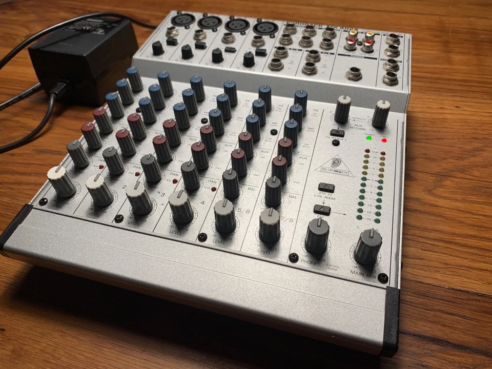Mischpult behringer Eurorack mx 802A 8-Kanal 2-Bus gebraucht