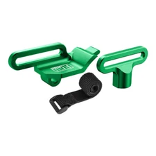 GPM Alum 7075 Alloy Retainer Battery Hold-Down Green for Traxxas 1/16 Mini Maxx