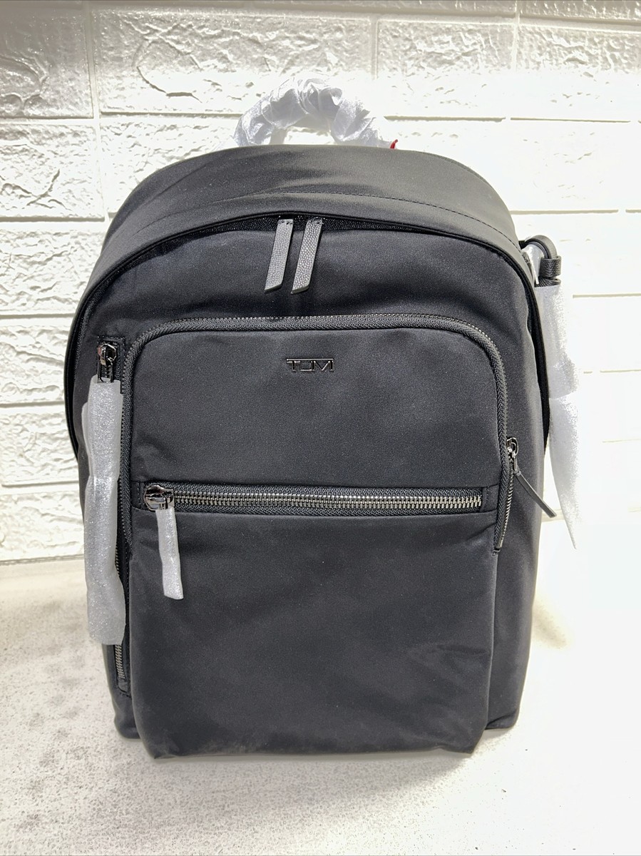 Tumi Voyageur Halsey Backpack 146567-T522 Black/Gunmetal ~ Retail