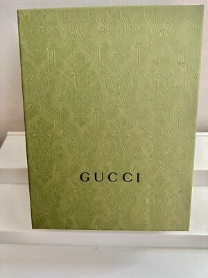 Genuine GUCCI, An Empty Gift Box , Storage Green Box Wallet-Sized