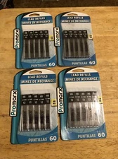 Promarx HB #2 Mechanical Pencil Lead Refills 0.7MM 5 Boxes Lot Of 4 240 Refills