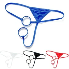 Sexy Mens Lingerie Pouch Bikini Briefs Jockstrap Pant G String Thongs Underwear