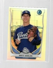 2014 Bowman Chrome Bowman Scout Top 5 Mini Refractors Matt Wisler #BM-SDP4