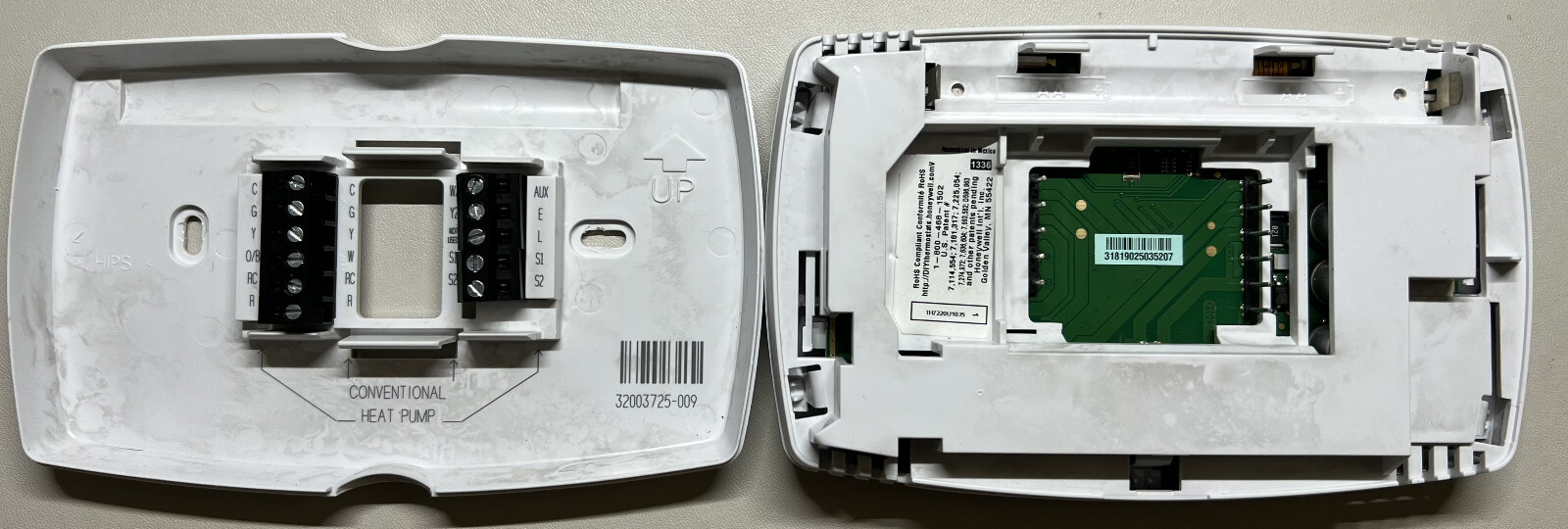 Honeywell TH7220U1035 24V, 7Day Touchscreen Programmable Illuminated