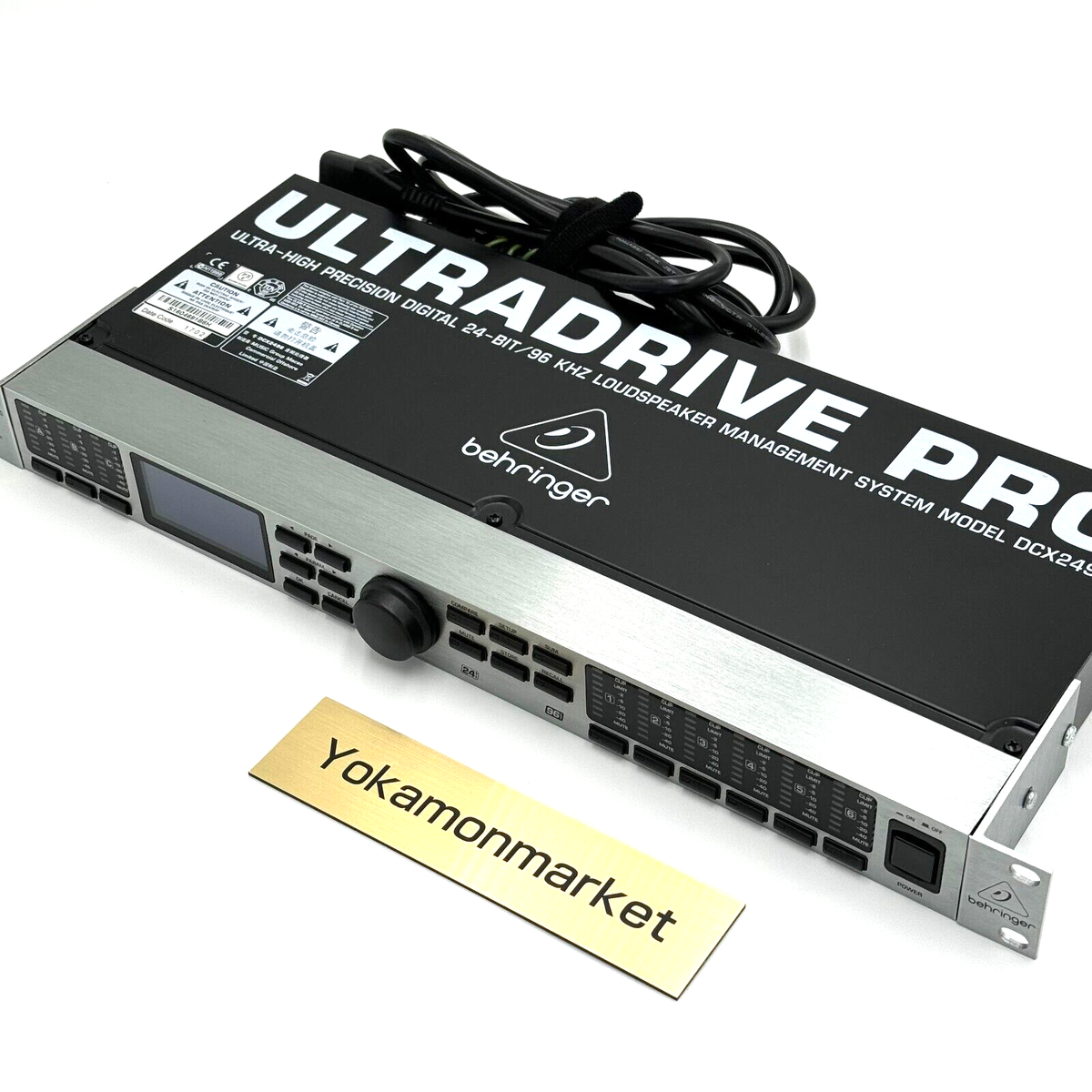 配信機器・PA機器・レコーディング機器 behringer ULTRADRIVE PRO dcx2496 Behringer DCX2496 Ultra-Drive Loudspeaker Management System
