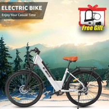 2025 E-Bike 26'' Electric Bike for Adults 750W Motor City Bicycle Commuter Ebike