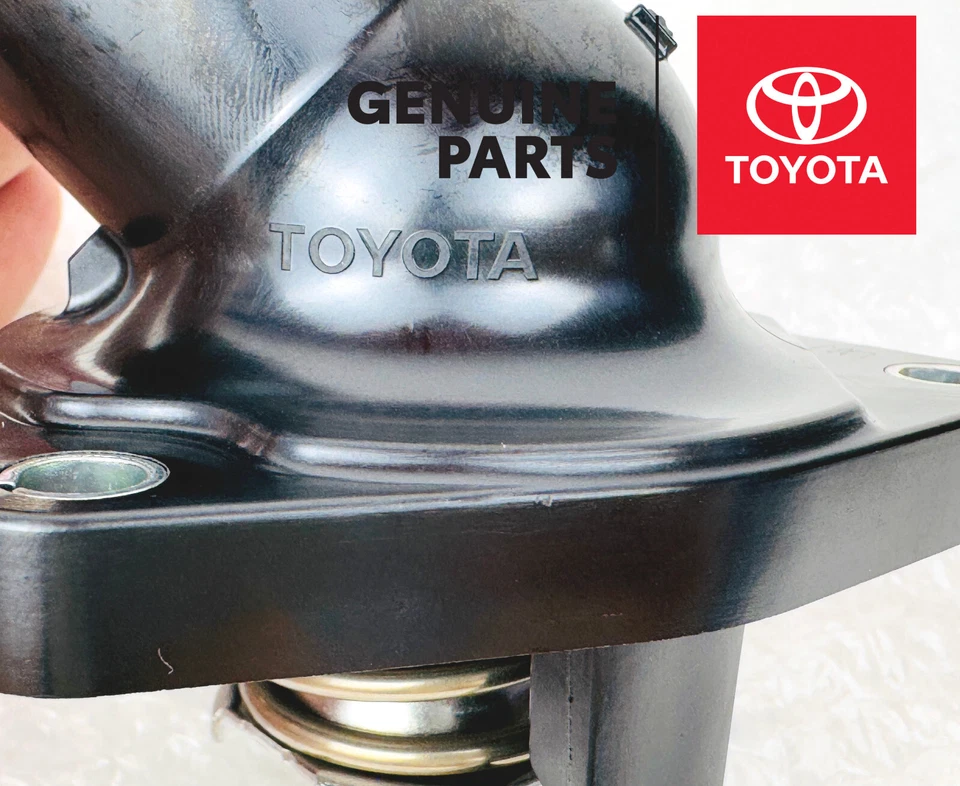 Oem Toyota Tundra Sequoia Land Cruiser Water Inlet with Thermostat 16031-38010 - Изображение 3 из 4