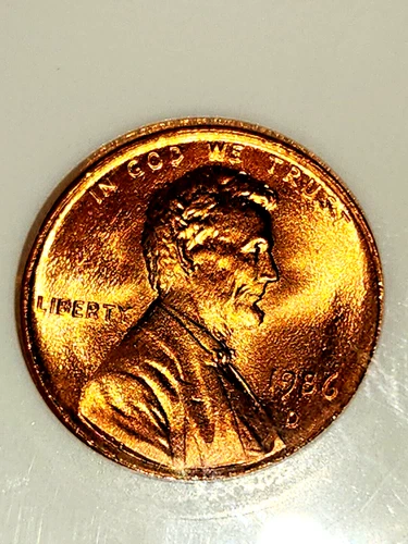 1986 D Lincoln Cent NGC MS 68 RD Nice Luster!