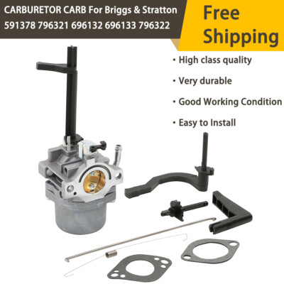 Carburetor Fit for Briggs & Stratton 699966 591378 696132 699958 695920 591378 