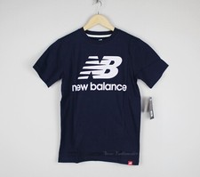 NWT NEW BALANCE Sporty Graphic Logo T-Shirt Big Boys , M 10/12 , ECLIPSE