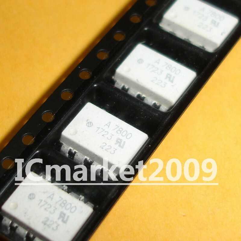 10 PCS HCPL7800 SMD8 HCPL7800 A7800 High CMR Isolation Amplifiers