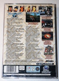 Sega Saturn Fighting Game Street Fighter The Movie PAL Real Battle On Film