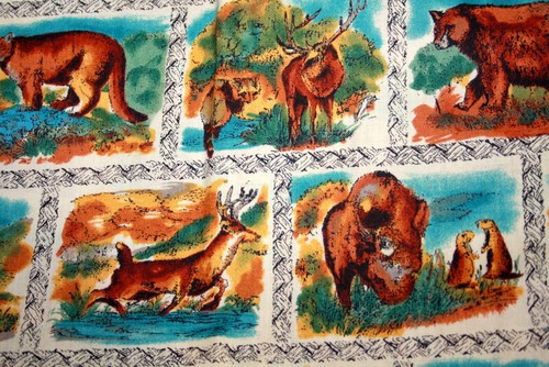 WILDLIFE SCENICS FROM HOFFMAN - 100% COTTON FABRIC - Picture 5 of 6