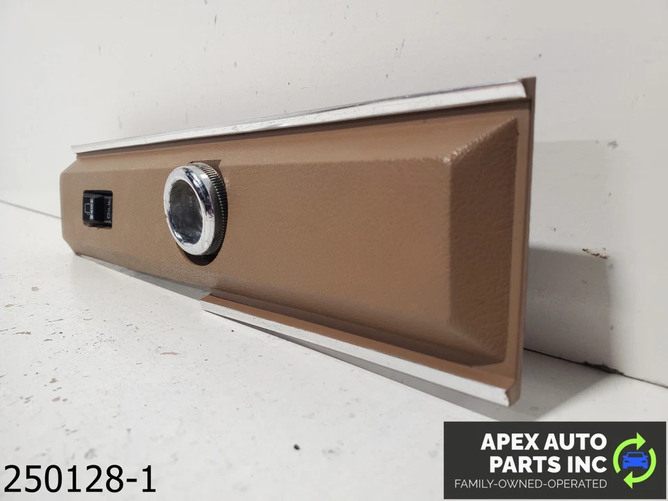 OEM 1987-1992 Ford Bronco II 2 2.9L DASH TRIM MOULDING BEZEL STRIP WIPER SWITCH - Image 2 of 4