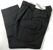 NEW ELBECO 8x34 WOMENS E5710LC ADU RIPSTOP CARGO PANTS BLACK SIZE 8x34 UNHEMMED