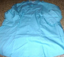 NWT WOMENS COLDWATER CREEK FOUR STAR NO IRON BLOUSE/TOP-SIZE 3X-TURQUOISE