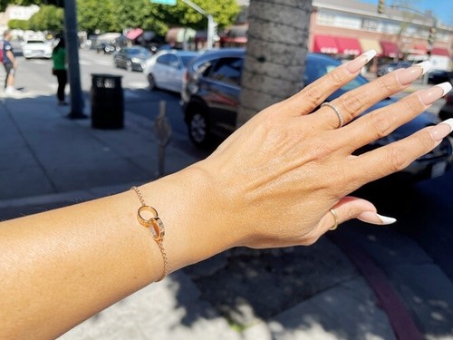 Cartier 18k Rose Gold Interlocking Love Bracelet 3 87 Grams W Pouch Papers Ebay