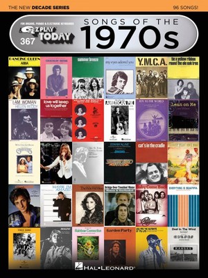 Songs of the 1970s The New Decade Series Sheet Music E-Z Play Today 000159573