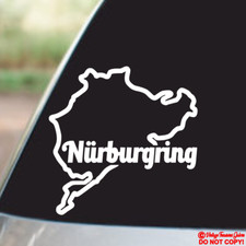 Nurburgring - Vinyl Decal Sticker Car Window Bumper Grand Prix Auto Racing F1