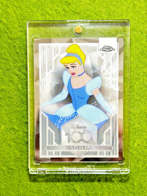 CINDERELLA Disney 100 SILVER CHROME CARD 2023 Topps Chrome LORCANA