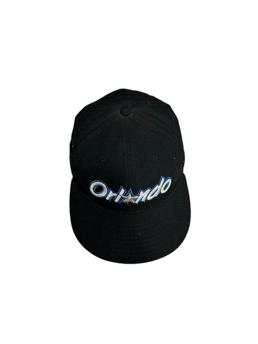 Set Of 2 NBA Orlando Magic New Era 59Fifty Fitted Hat Cap Size 7 3/8 Black Blue - Picture 9 of 14