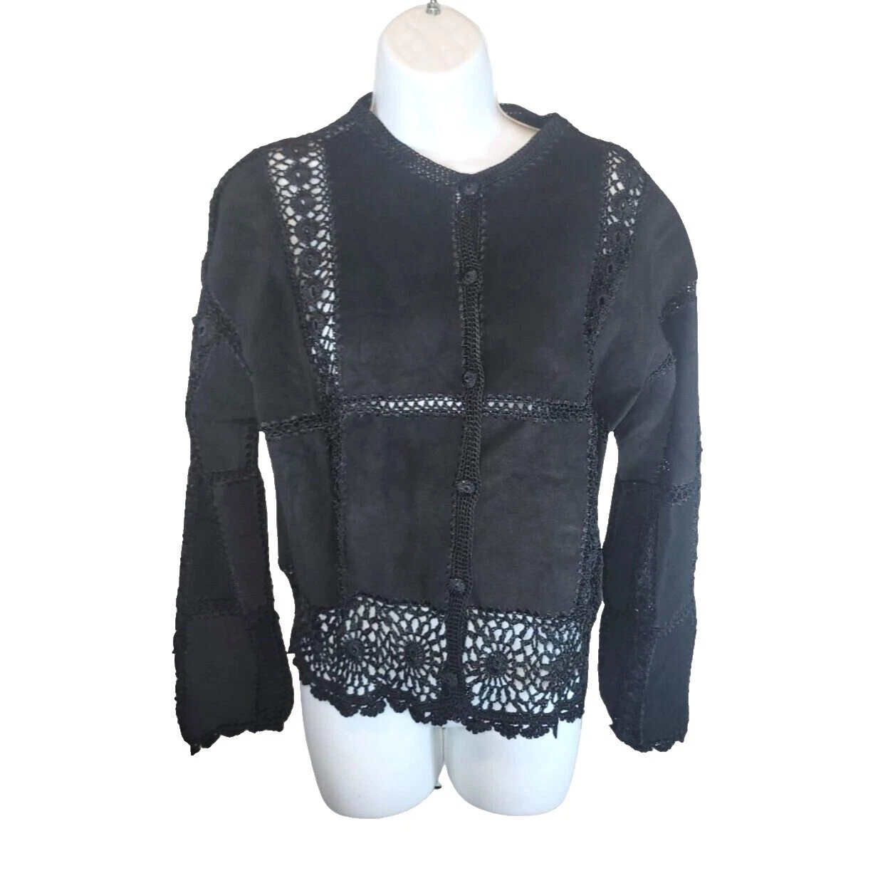 Leather Casual Vintage Tops for Women