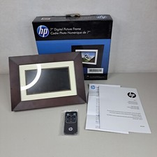 HP DF730V2 Digital Picture Frame Complete 7  