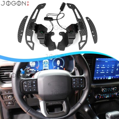 Shifter Raptor R. Ford Raptor Magnetic Paddle Shifter Real Carbon For Ford F150 Raptor R 2021 ...