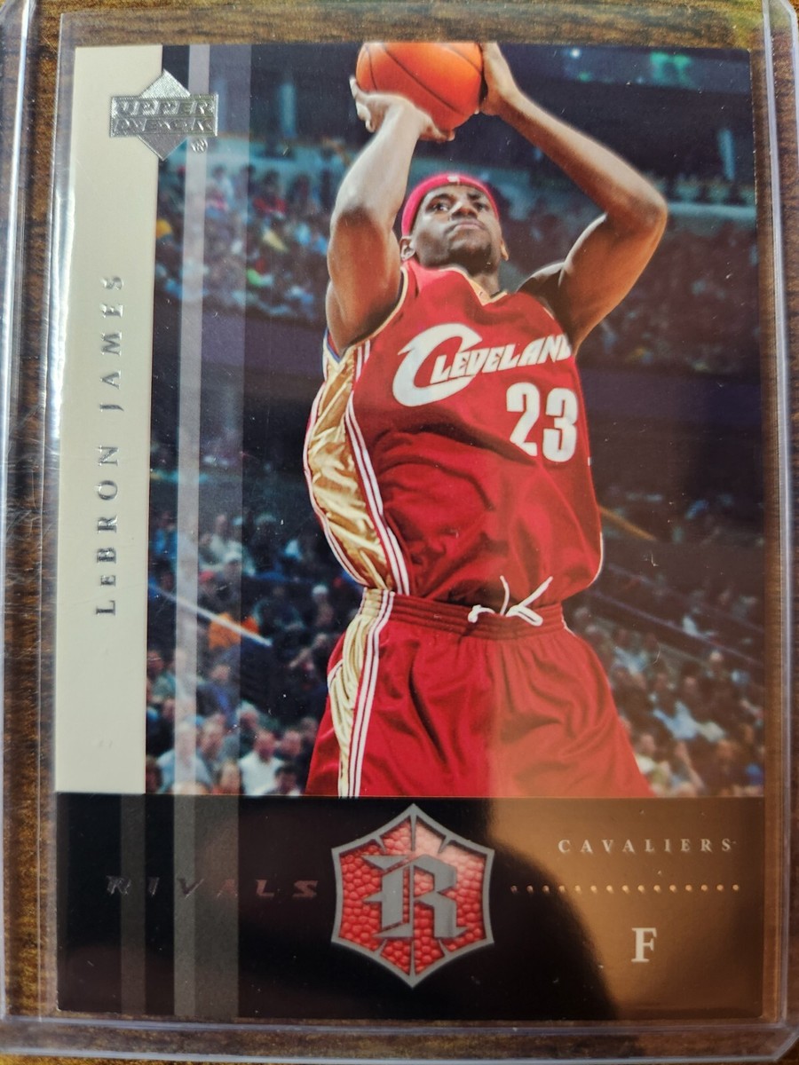 2004 upper deck rivals lebron james