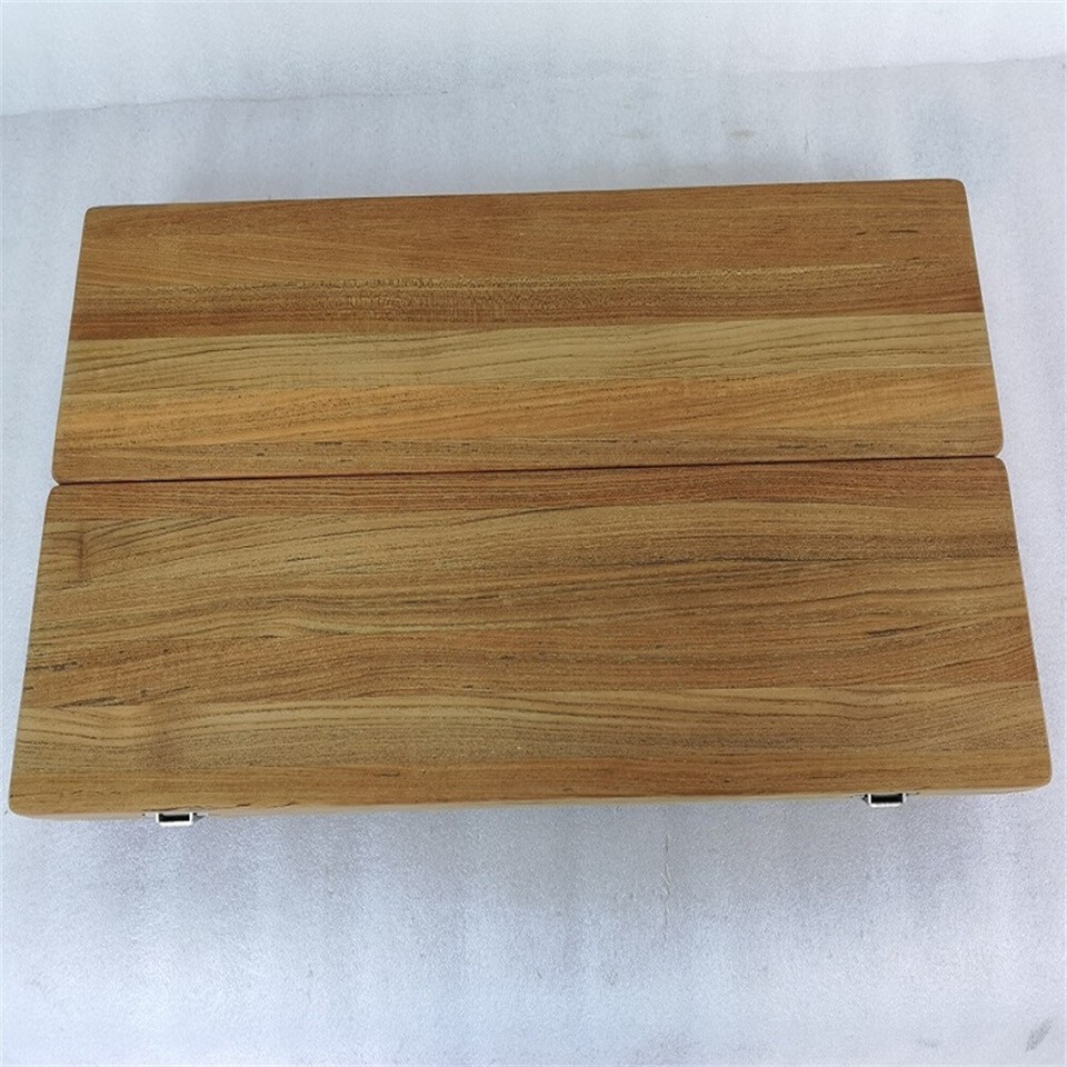 Dessus de table pliable en teck uni 660/330 x 650 mm 960/480 x 890 mm