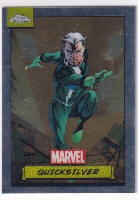 Topps Marvel Chrome 2024 Karte Nr. 34 Quicksilver