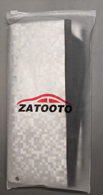 ZATOOTO Car Side Window Shades Rear Widows - Magnetic Black 2 Pcs 30.8''L x 19''W