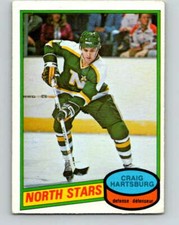 (HCW) 1980-81 O-Pee-Chee #317 Craig Hartsburg  RC Rookie Minnesota  V11527