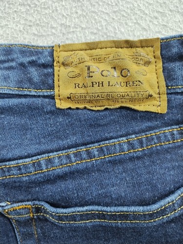 Polo Ralph Lauren Boy's Jeans Blue Size 18 Hampton Straight Stretch 29" Denim - Picture 9 of 13