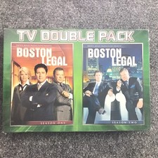 BOSTON LEGAL - SEASONS 1 2 LIMITED TIME TV DOUBLE VALUE PACK DVD NEW