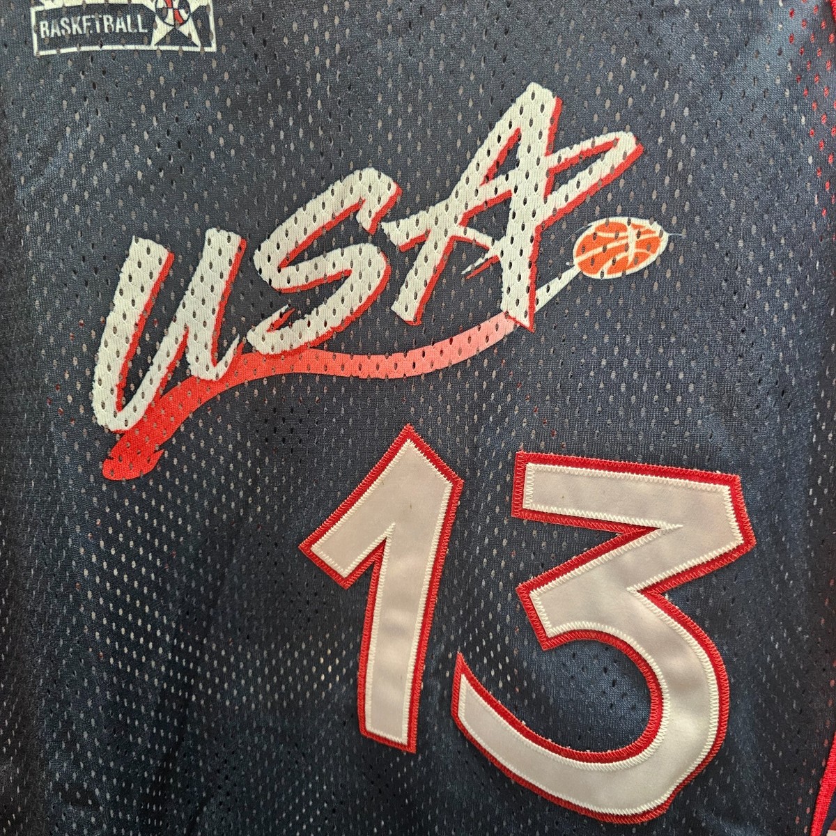VTG Champion Authentic Shaquille O' Neal 13 USA Dream Team
