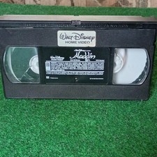 Walt Disney Home Video Aladdin VHS 1992 NTSC Full Screen G English