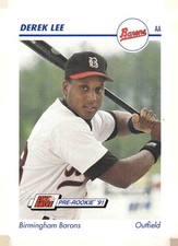 1991 Line Drive AA #66 Derek Lee