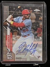 2020 Topps Chrome - Rookie Autographs Randy Arozarena #RA-RAR (AU, RC)
