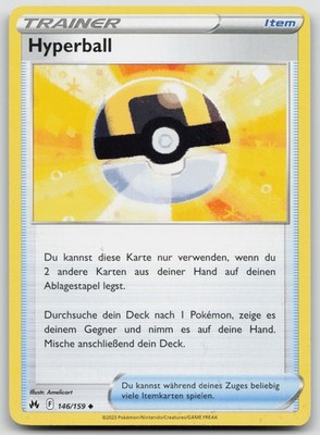 Hyperball 146/159 - Zenit der Könige - DE - NM - Pokemon TCG