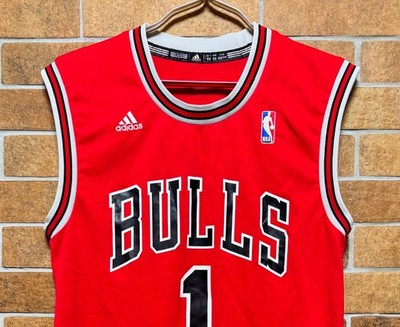 CHICAGO BULLS #1 DERRICK ROSE BASKETBALL NBA JERSEY SHIRT ADIDAS