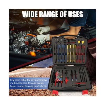 110 Pcs Automotive Circuit Multimeter Test Leads Kit Relay Wire